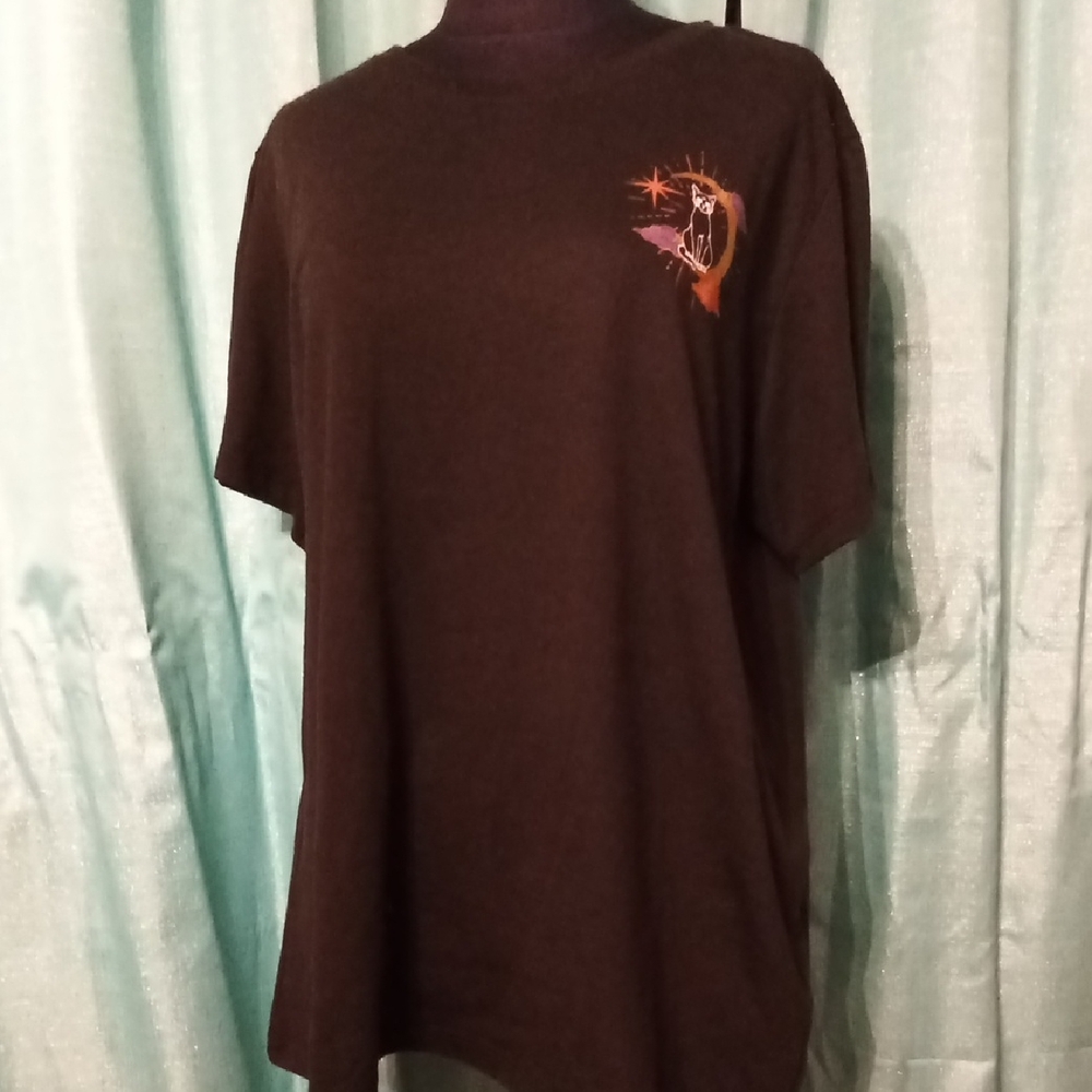 Black Graphic Short Sleeve Tee
